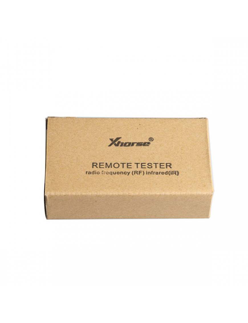 XHORSE Remote Tester for Radio Frequency Infrared (not support 868Mhz) XHORSE Remote Tester for Radio Frequency Infrared (not support 868Mhz)
