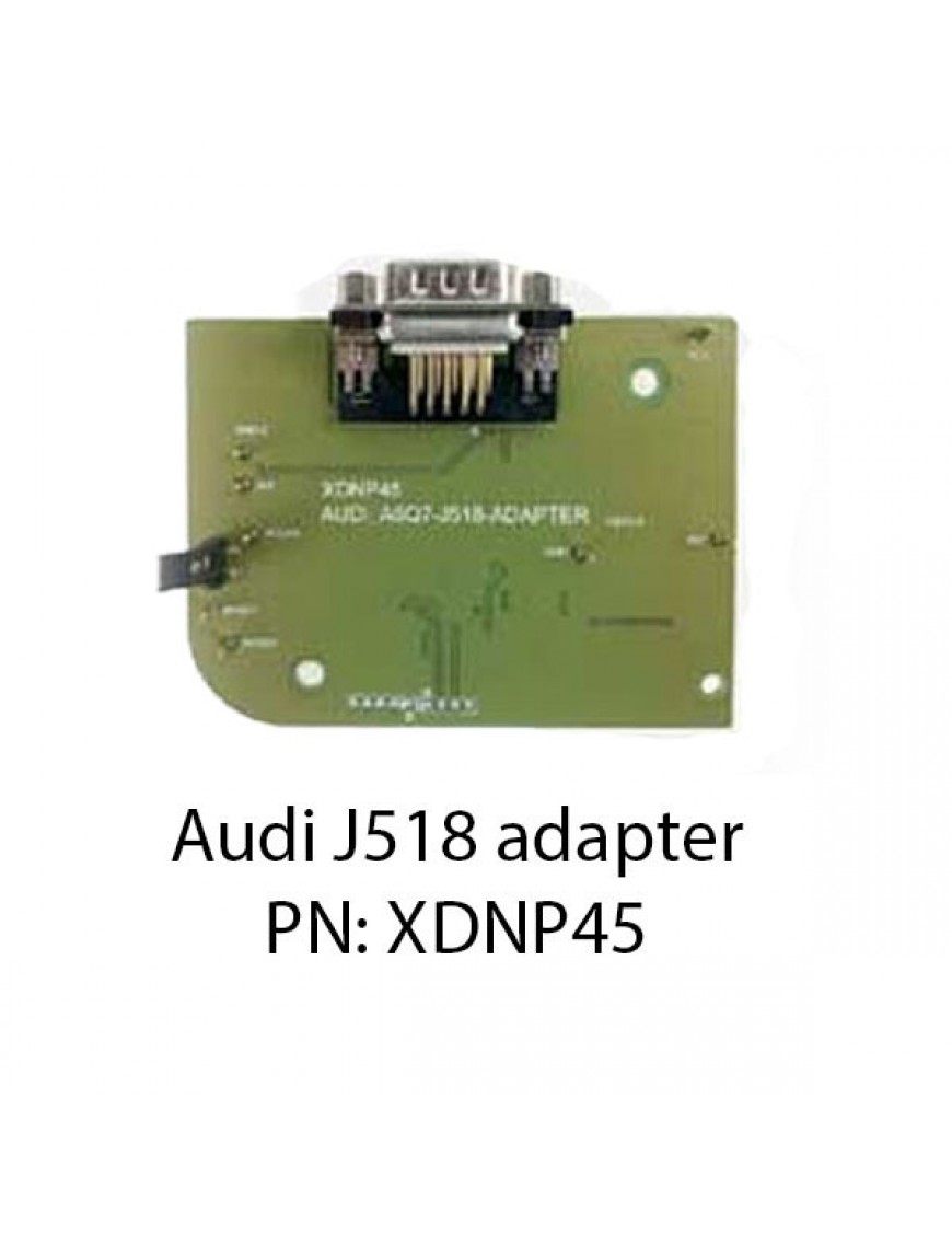 Xhorse Audi A6 Q7 J518 Adapter XDNP45 for Mini Prog and VVDI Key Tool Plus Xhorse Audi A6 Q7 J518 Adapter XDNP45 for Mini Prog and VVDI Key Tool Plus
