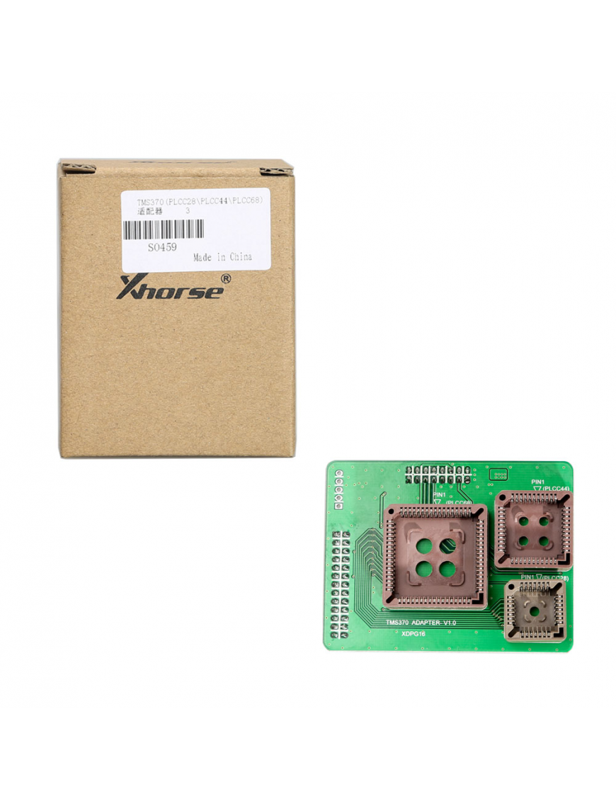 Xhorse VVDI Prog TMS370 (PLCC28\PLCC44\PLCC68) adapter Xhorse VVDI Prog TMS370 (PLCC28\PLCC44\PLCC68) adapter